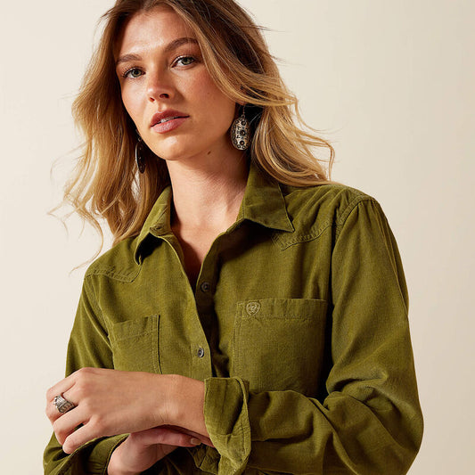 Ariat Billie Jean Moss Green Shirt