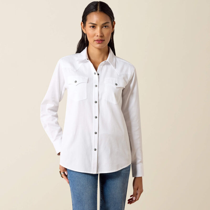 Ariat Silver Horizon Western Snap Shirt