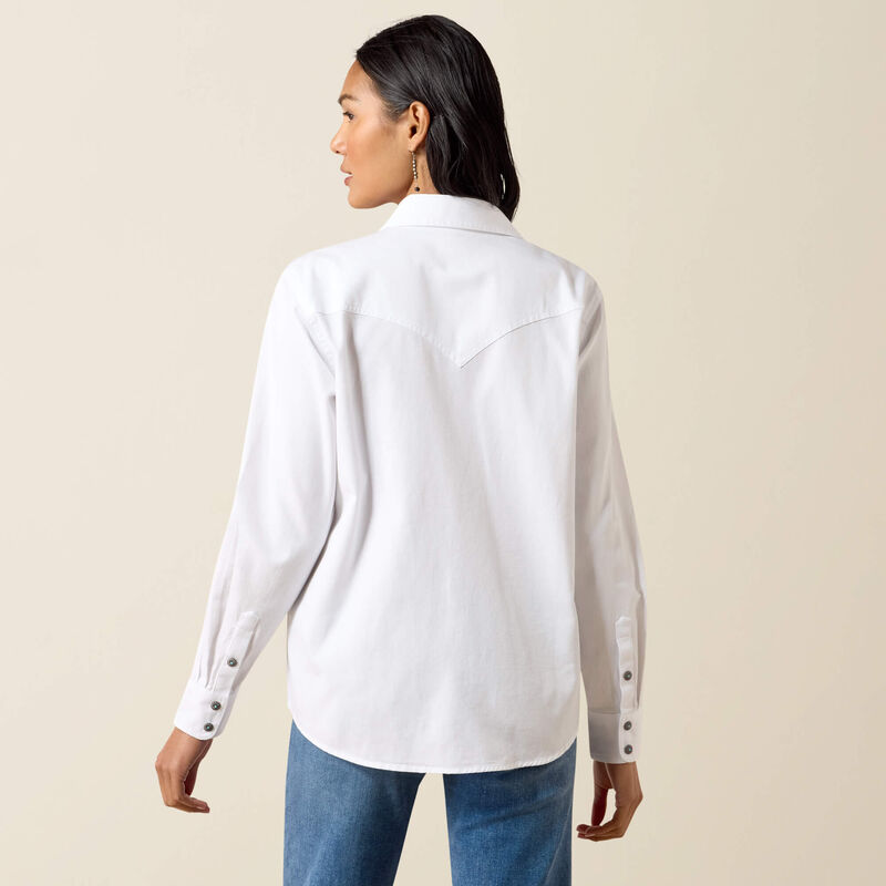 Ariat Silver Horizon Western Snap Shirt