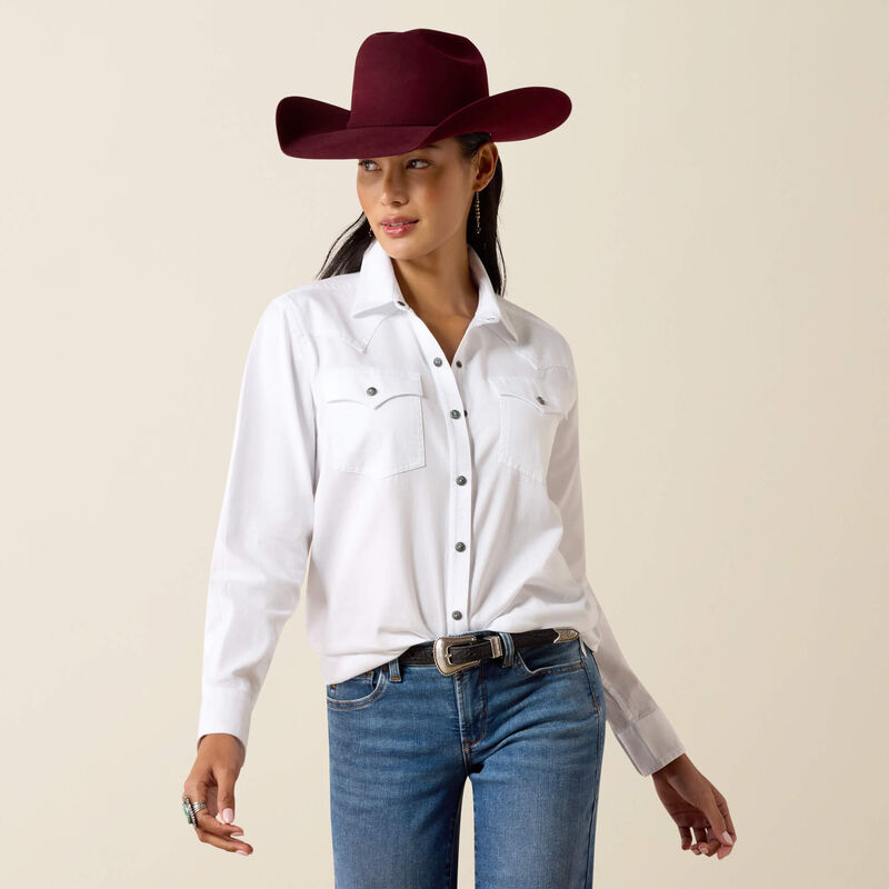 Ariat Silver Horizon Western Snap Shirt