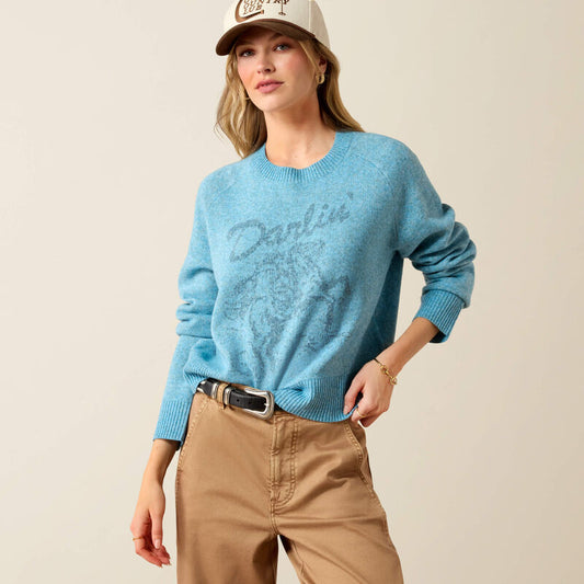 Ariat Epsom Sweater Blue