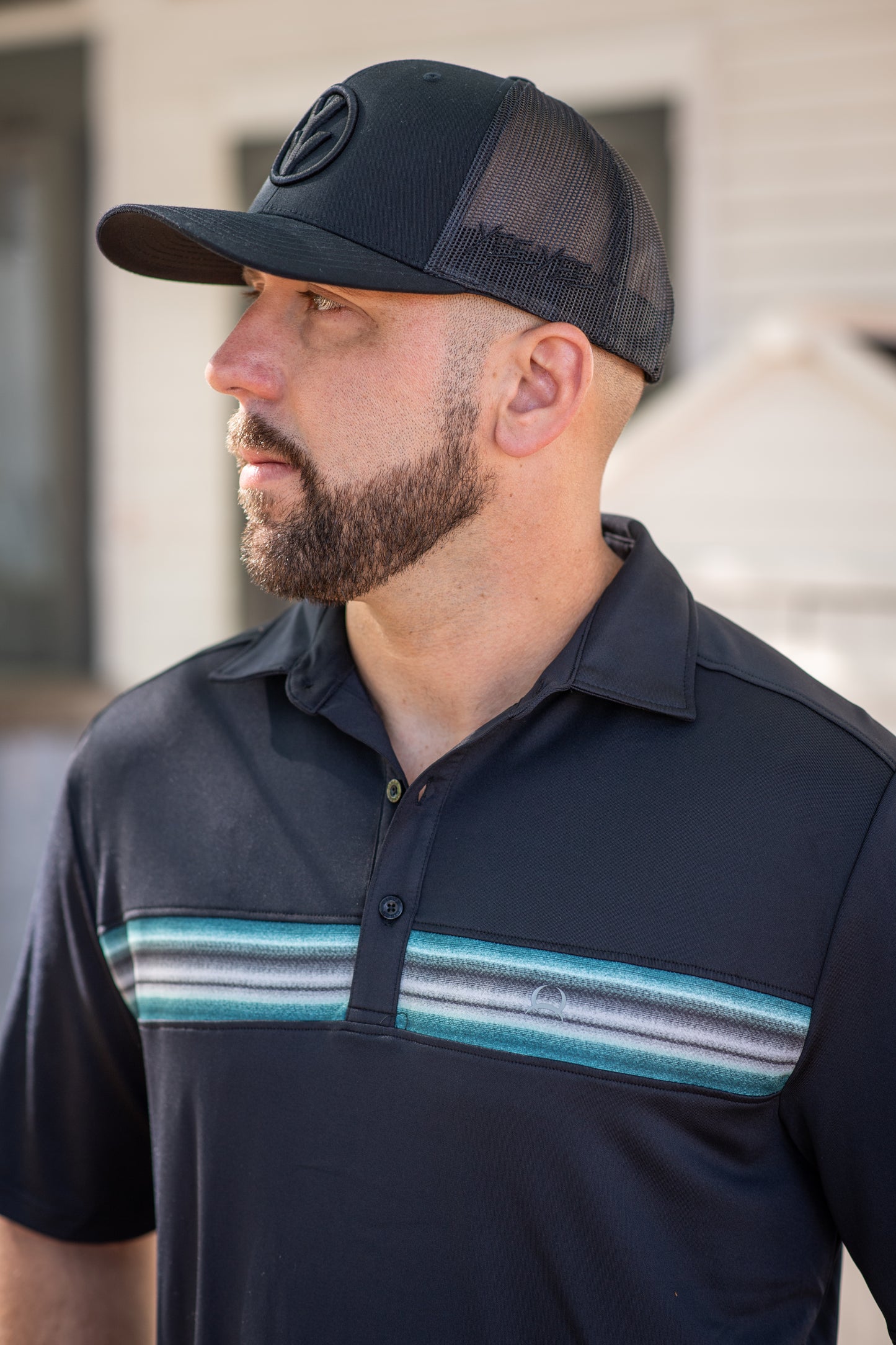 Cinch Arena Flex Black Polo