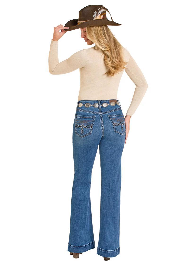 Rock&Roll Boot Stitch Trouser Jean