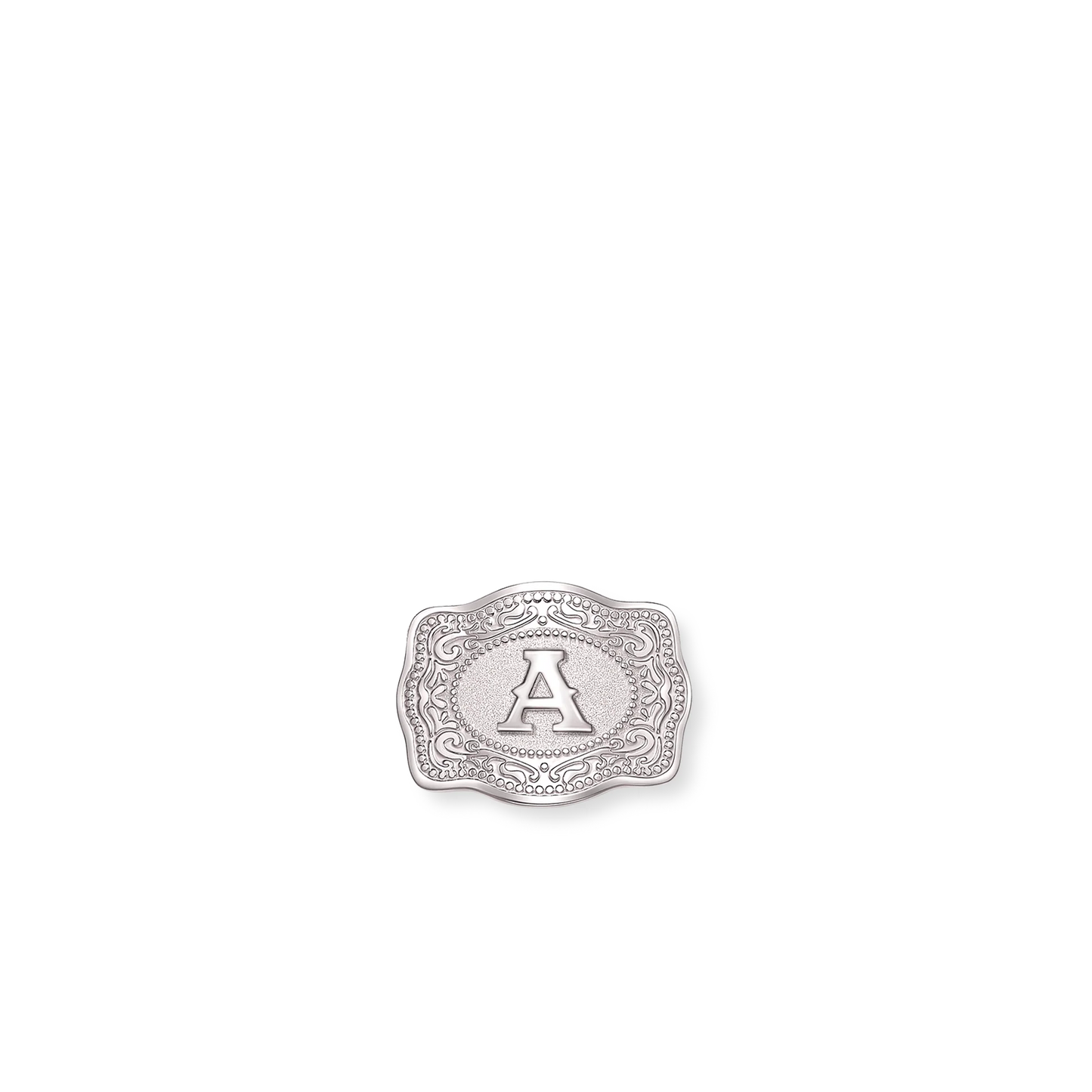 Spurwest Mini Belt Buckle Initial Hat Pins