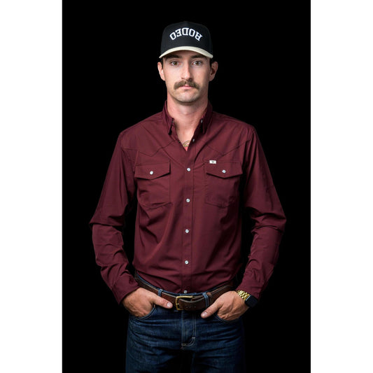 Ferrell Maroon Long Sleeve Shirt