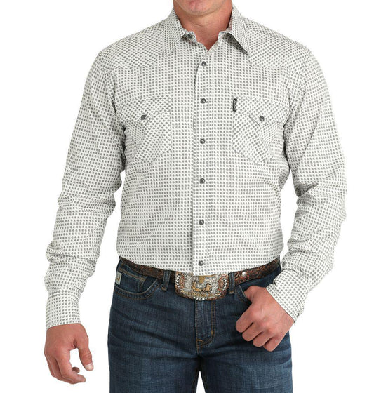 Cinch Modern Fit Cream Snap Shirt