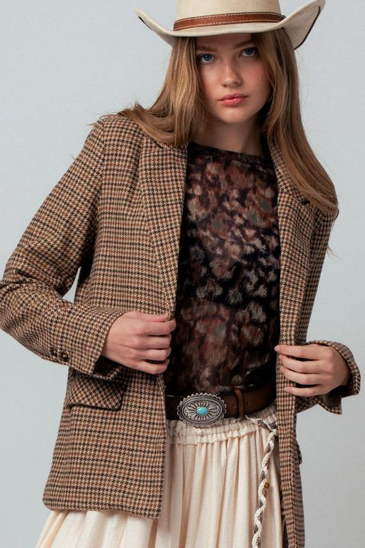 UD Houndstooth Blazer