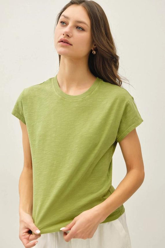 Be Cool Slim Fit Sweet Pea Tee - Petticoat Junction