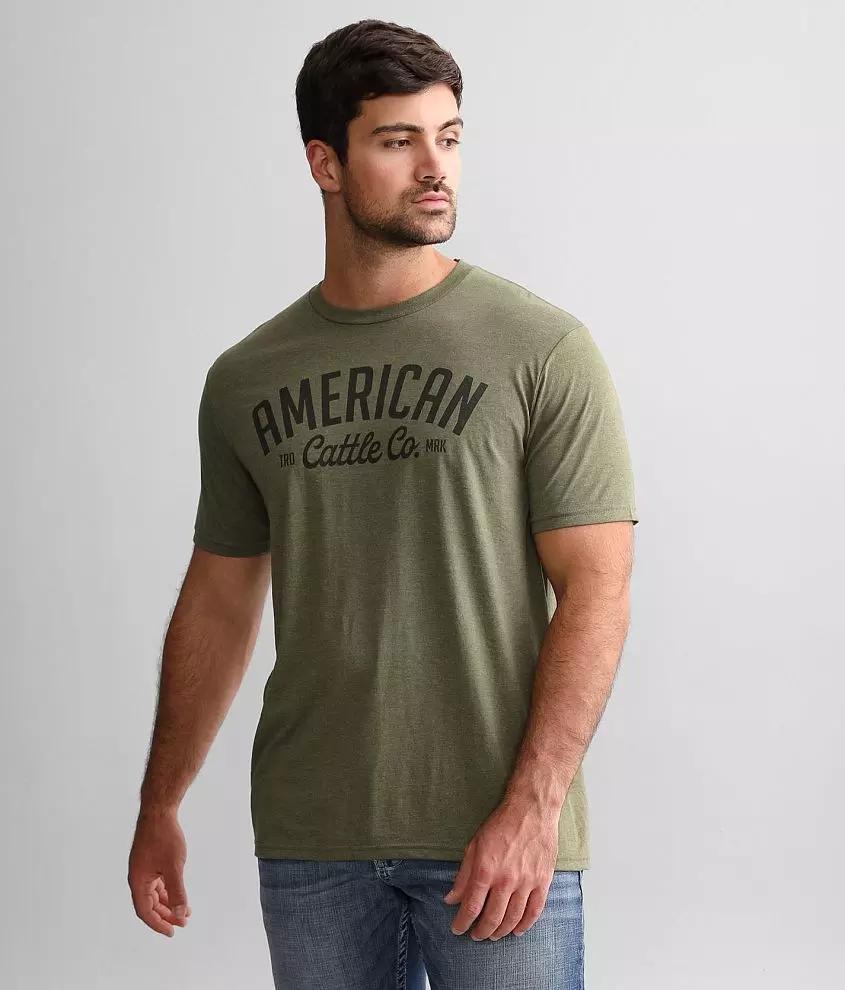 Rural Cloth Trademark Military Green T-Shirt