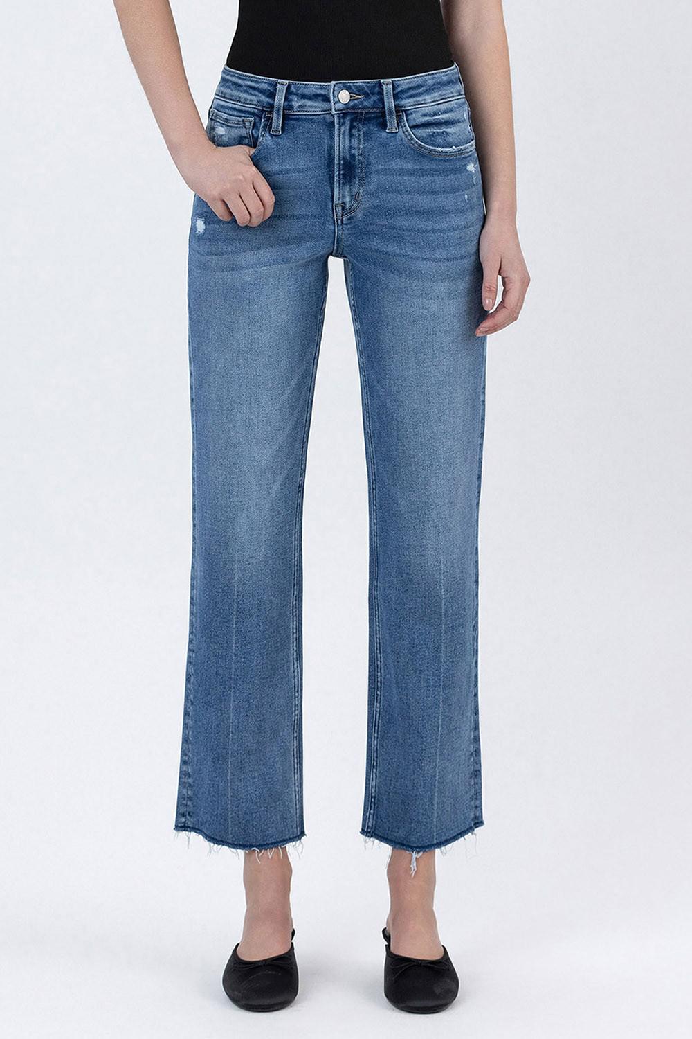 Vervet Kassie Straight Ankle Jean