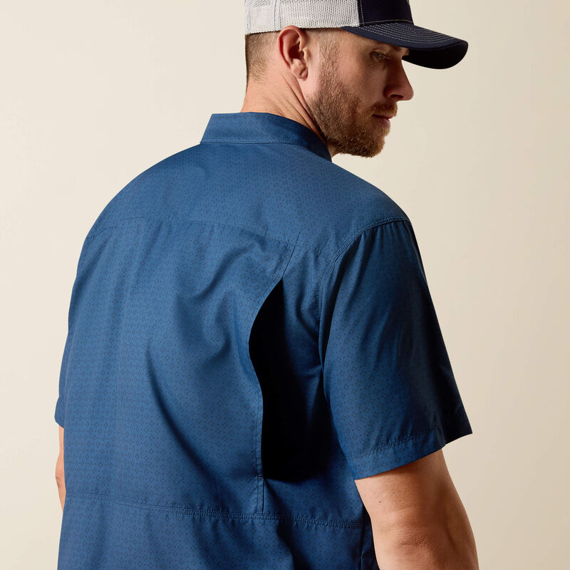 Ariat VentTek Outbound Dark Denim Navy SS Shirt