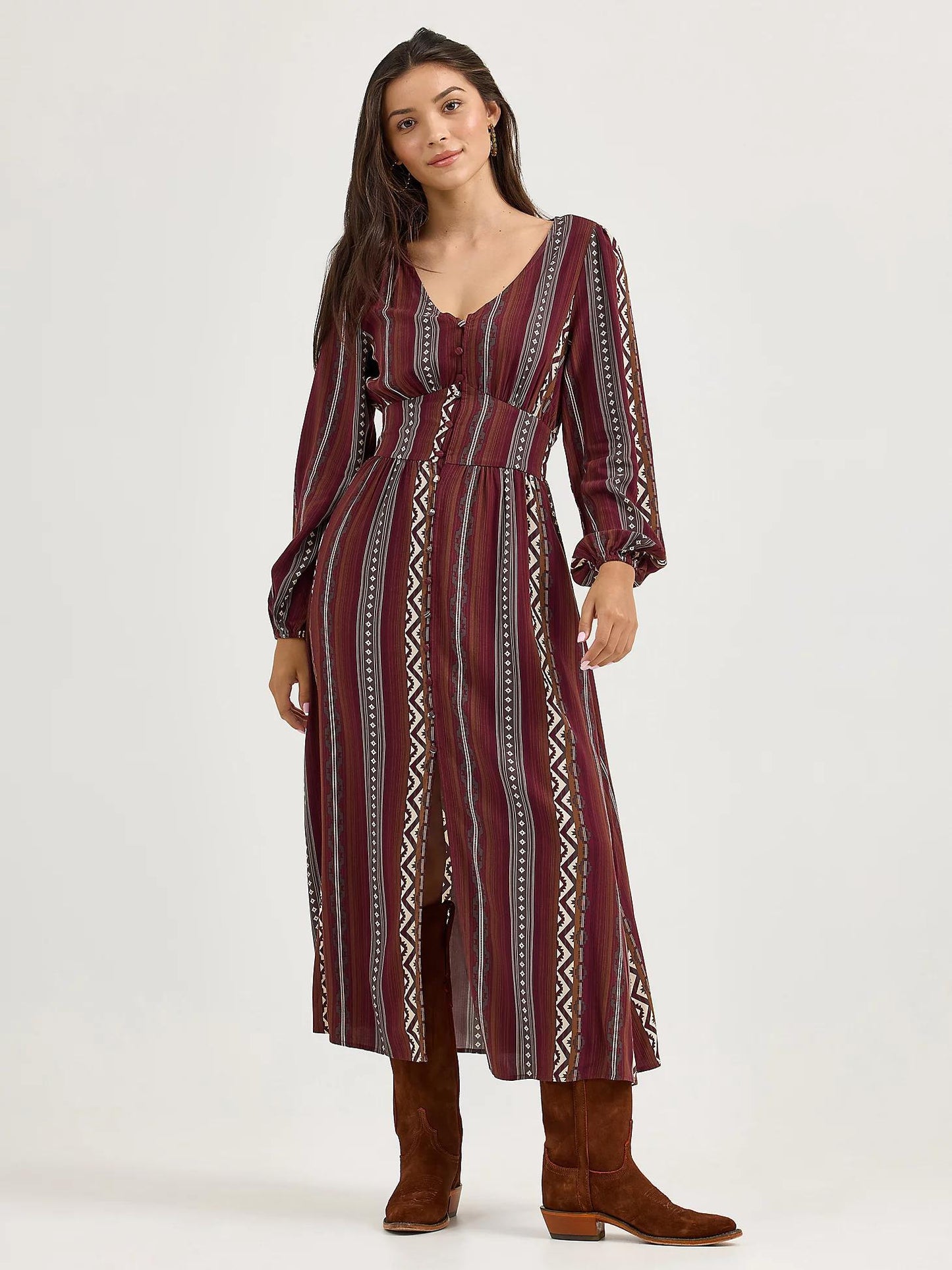 Wrangler Princess Waist Maxi Dress