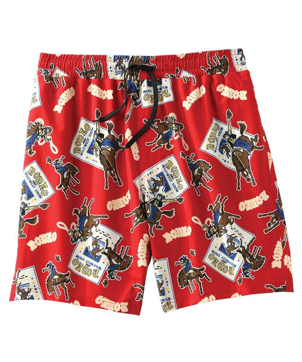 Cinch Red Bronc Swim Trunks