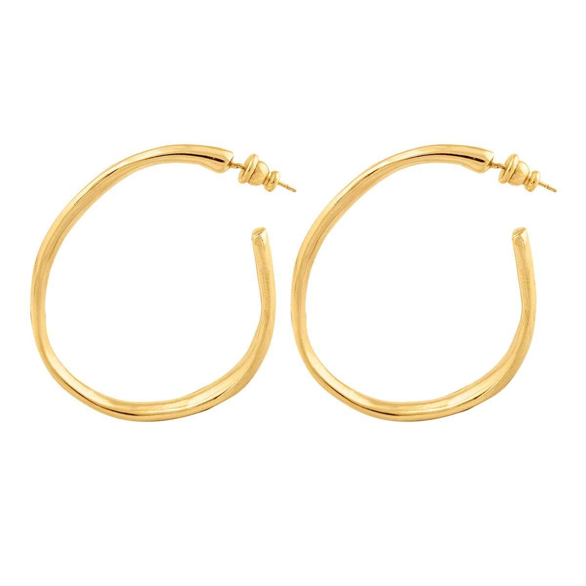 Unode50 Ohmmm Earrings Gold - Petticoat Junction