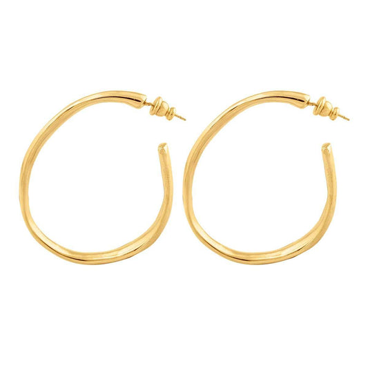 Unode50 Ohmmm Earrings Gold - Petticoat Junction