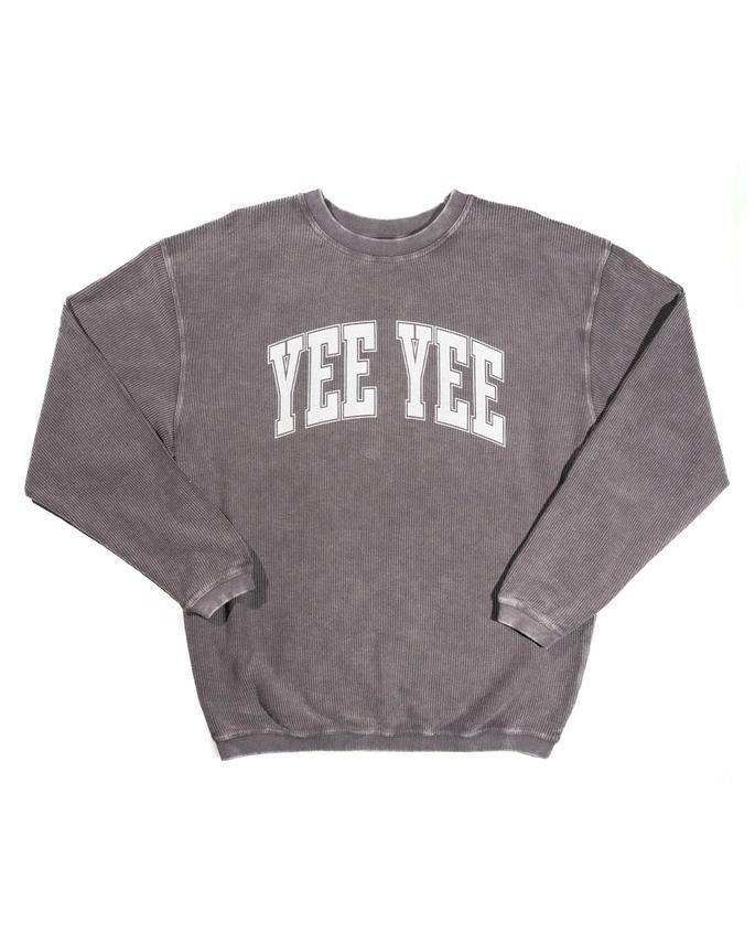 Yee Yee  Corded Sweatshirt Grey