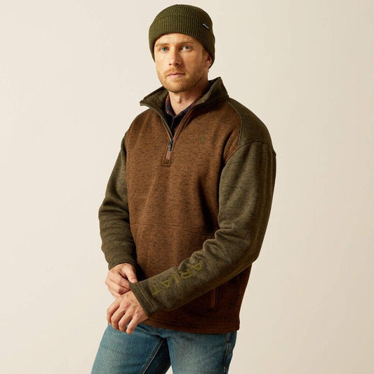 Ariat Caldwell Logo 1/4 Zip Pullover