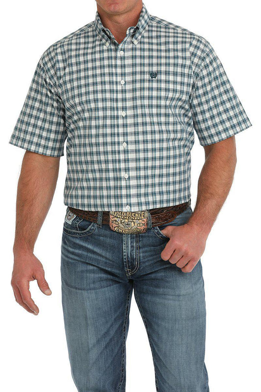 Cinch Blue Plaid Shirt
