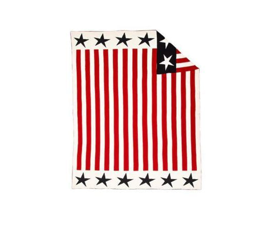 Myra American Flag Throw