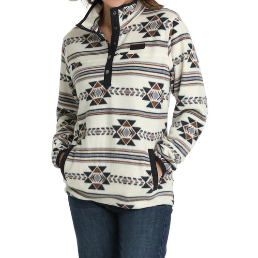 Cinch Cream Aztec Polar Fleece