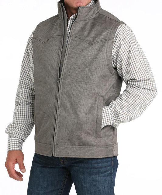 Cinch Brown Concealed Carry Bonded Vest