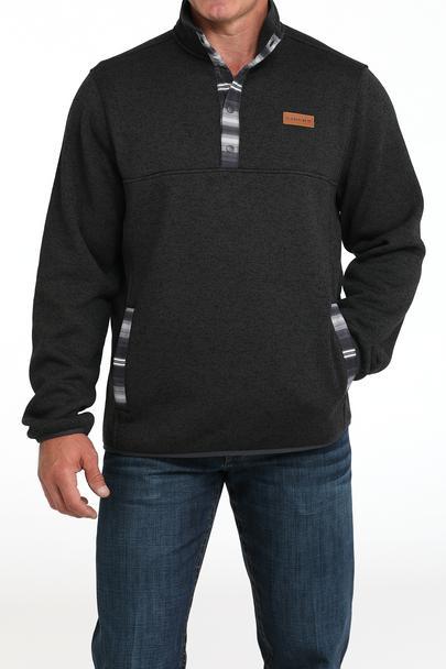 Cinch Charcoal Fleece Pullover
