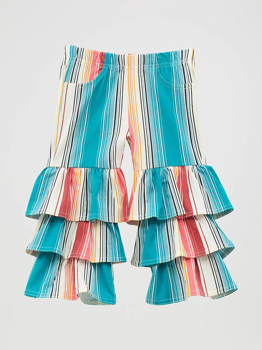 Wrangler Girls Striped Flare Jean