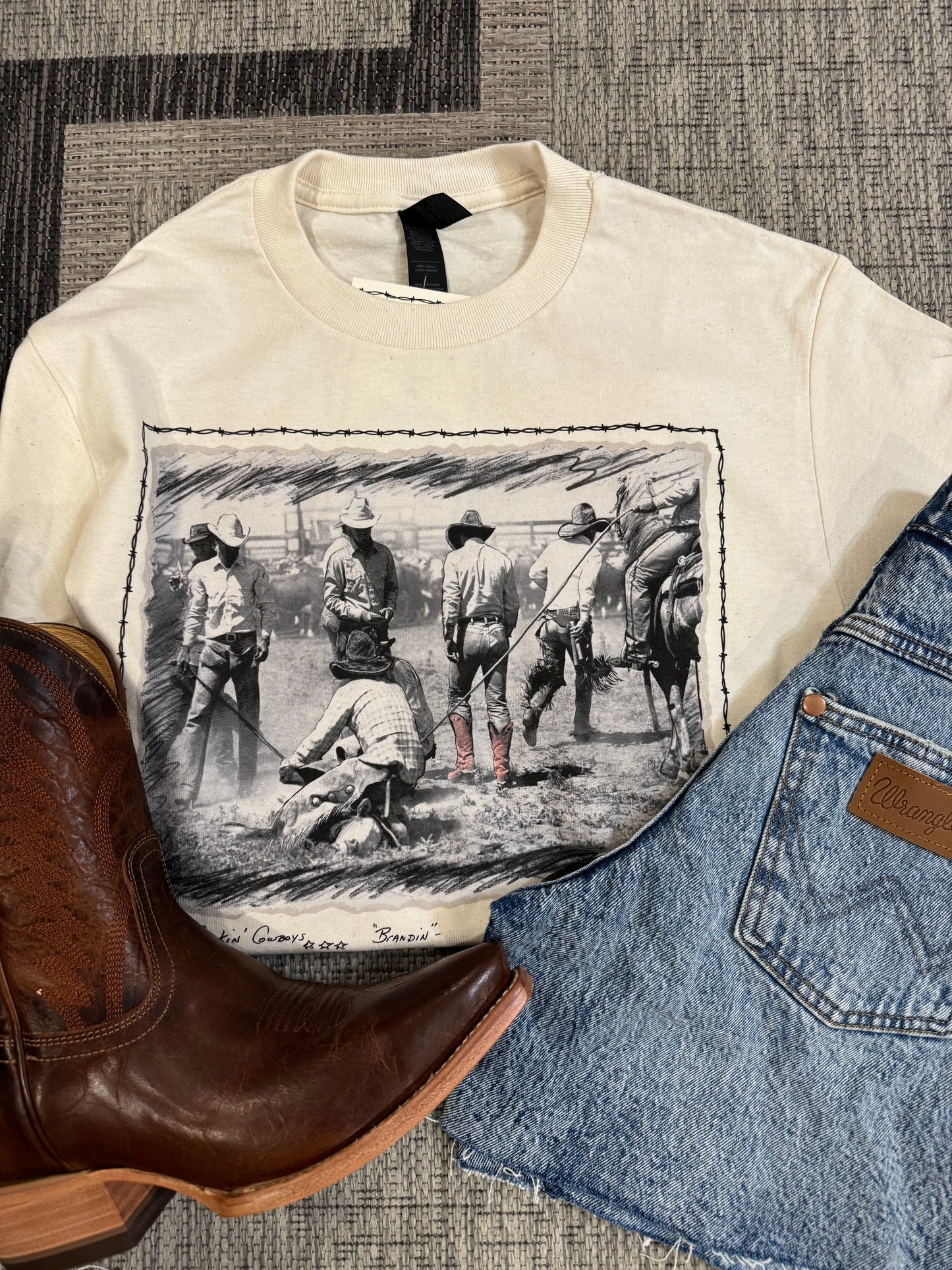 PW Cowboy Brandin' T-Shirt