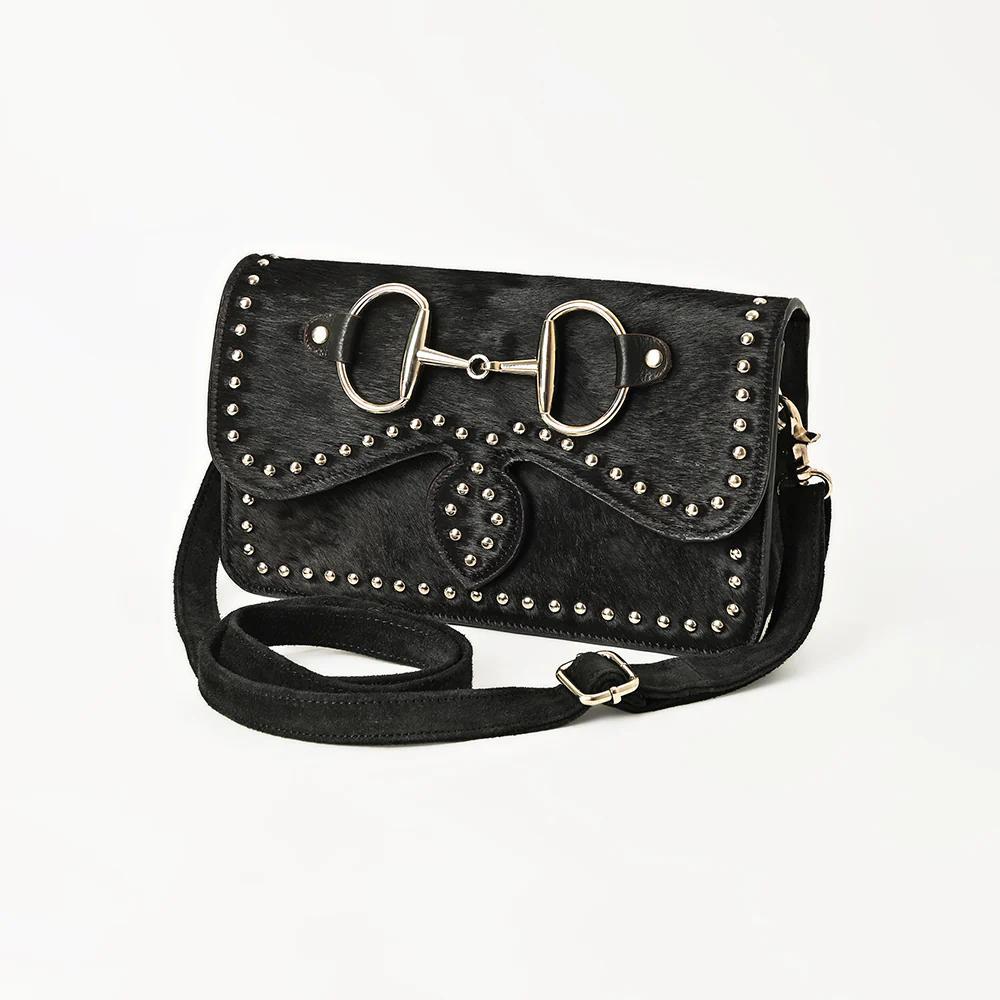 AD Black Snaffle Bit Purse