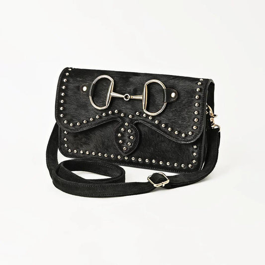 AD Black Snaffle Bit Purse