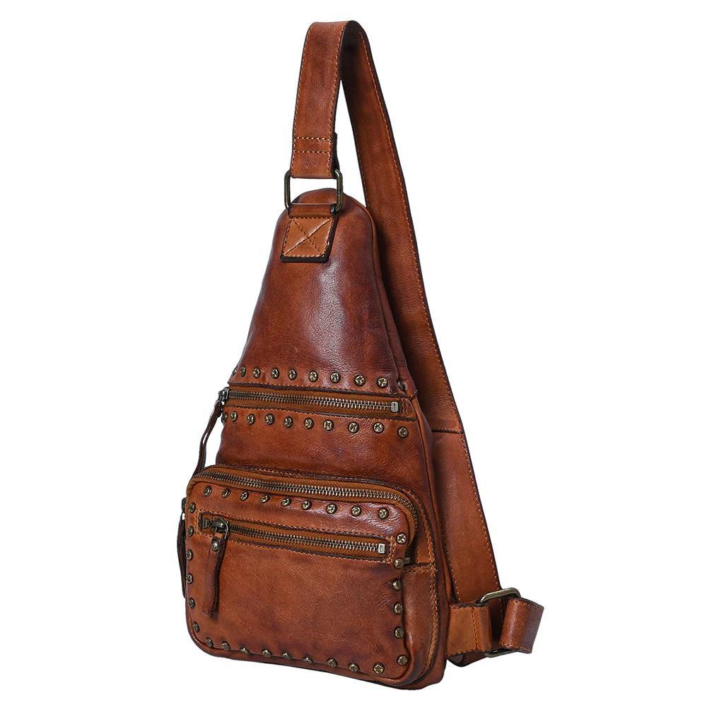 SW Brown Sling Western Bag
