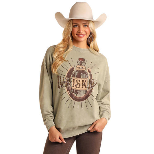 Rock&Roll Oversized Whiskey Pullover