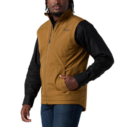 Cinch Men's Canvas Quilted Lined Vest