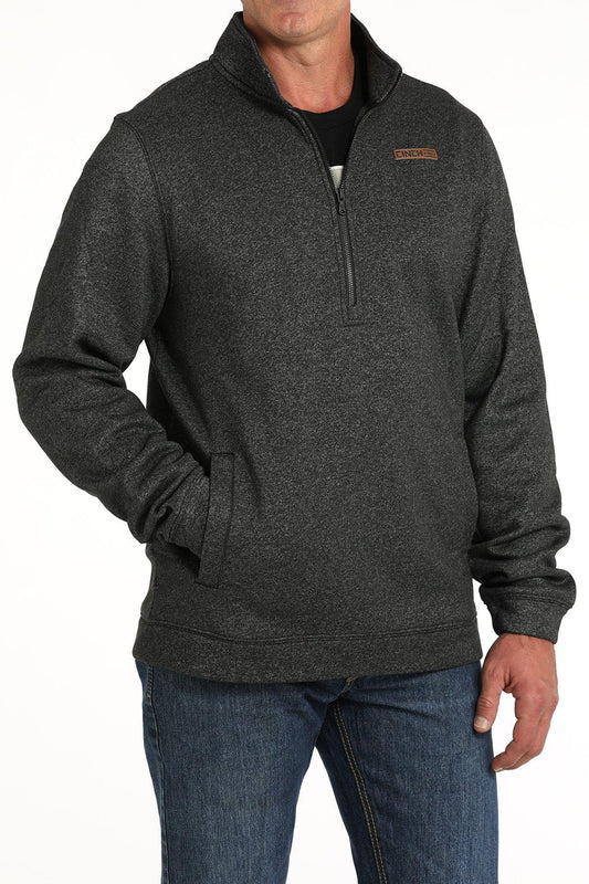 Cinch 1/2 Zip Pullover Black