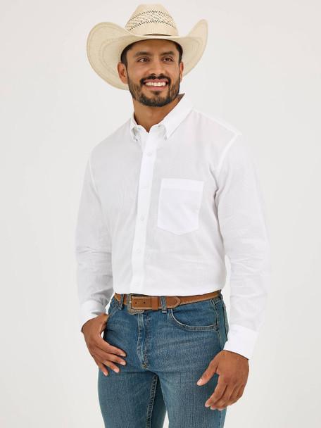 Wrangler Cody Johnson White Classic Shirt
