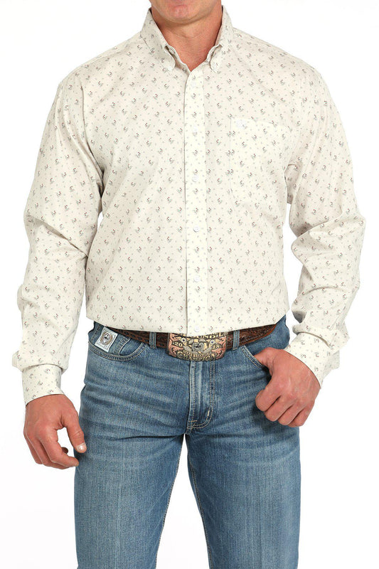 Cinch Rooster Button Down Shirt