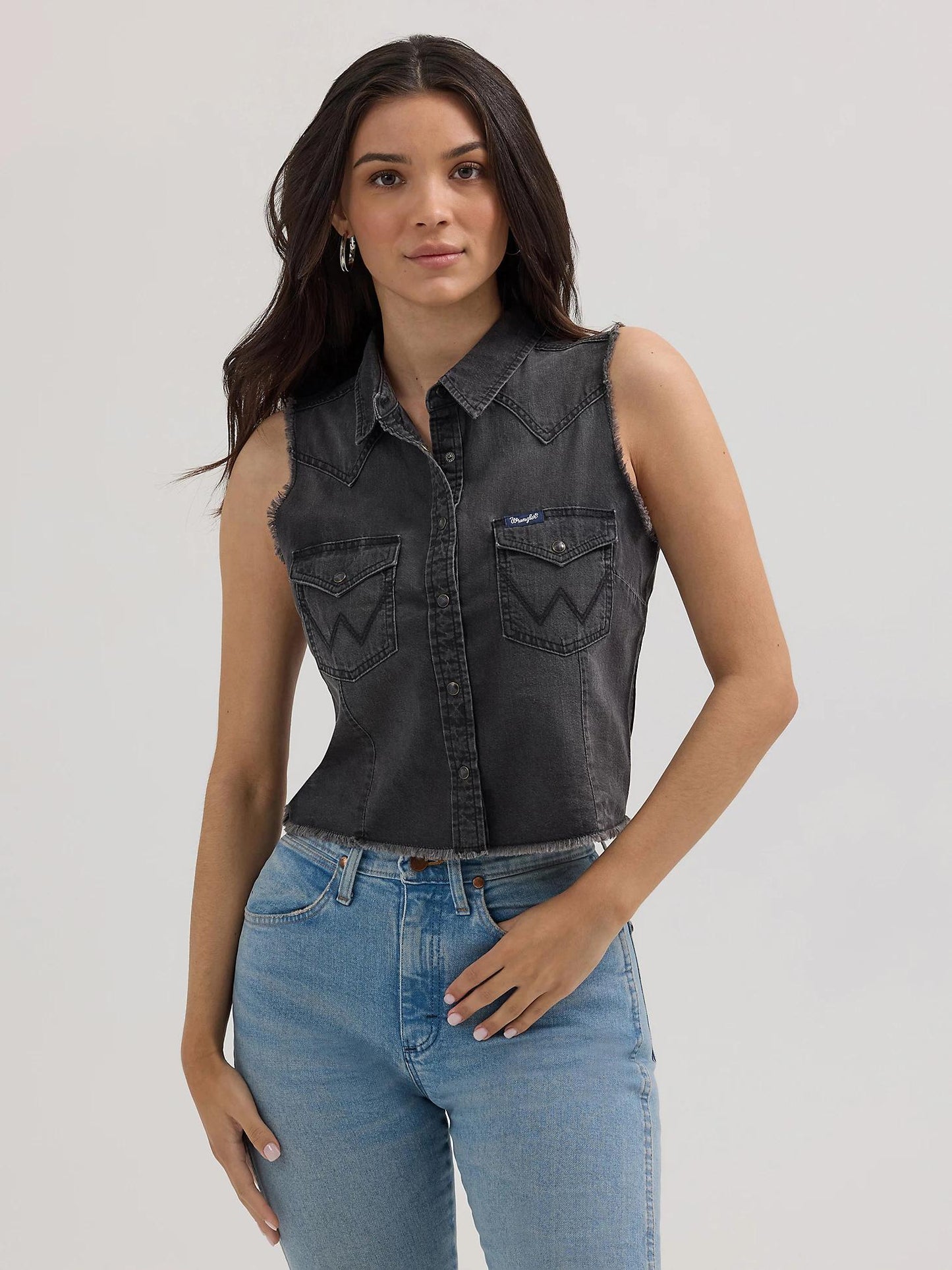 Wrangler Cutoff Sleeveless Vest