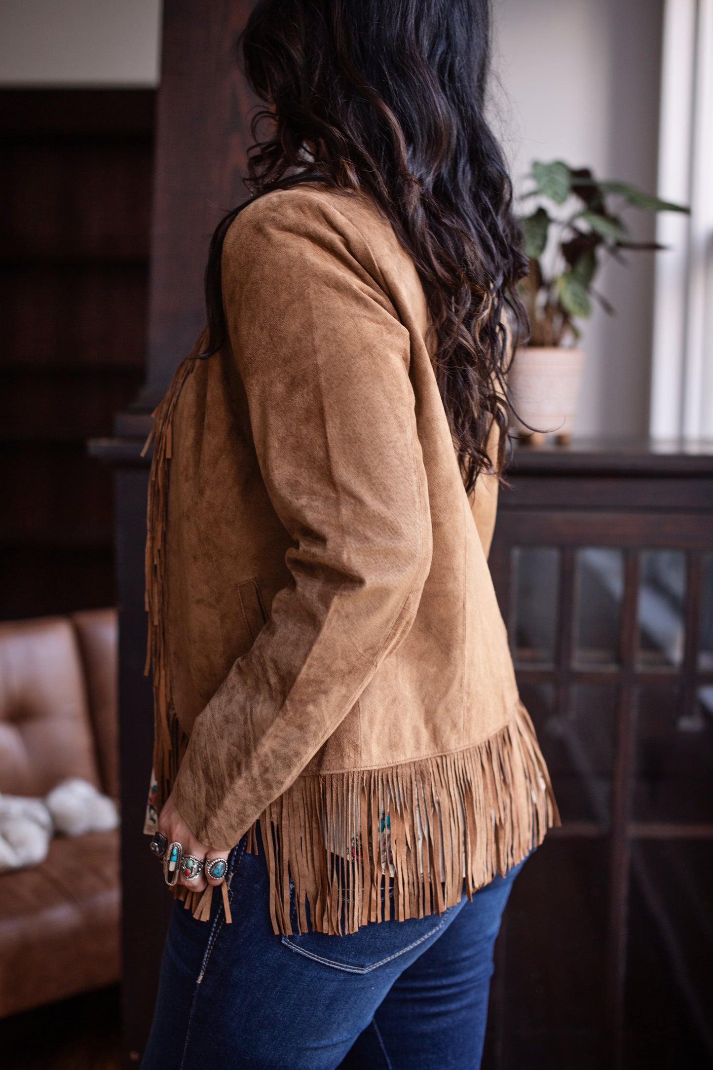 Scully Western Fringe Leather Jacket