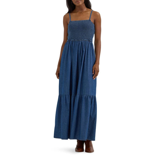Wrangler Retro Denim Maxi Dress