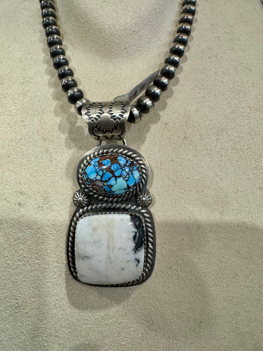 16" 6mm Navajo Pearl Necklace - Petticoat Junction