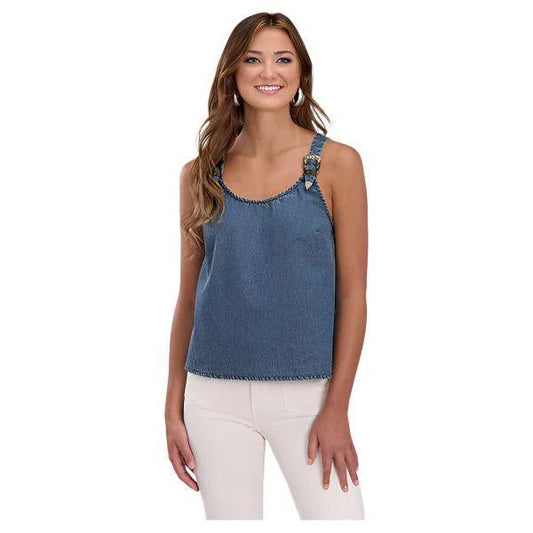 Roper Denim Buckle Strap Tank