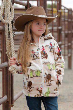 Cinch Girls Cowboy Fleece