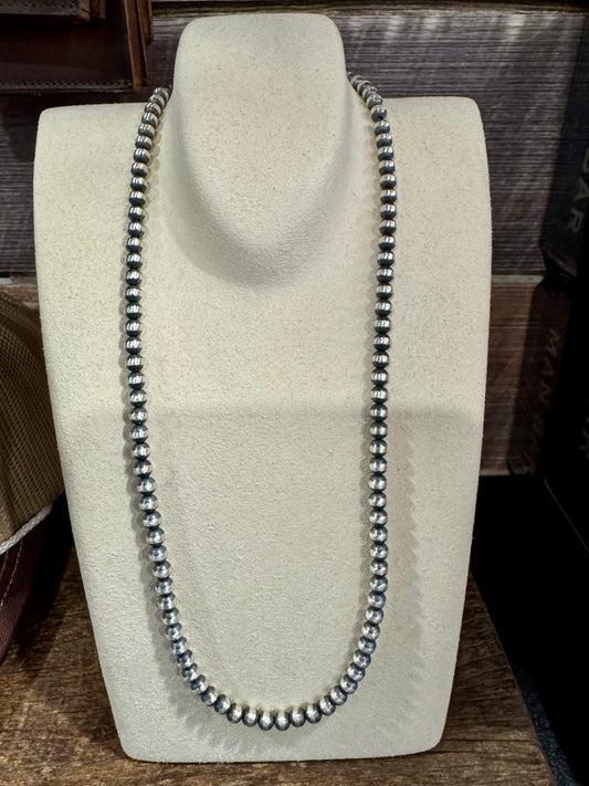 20" 5mm Navajo Pearl Necklace
