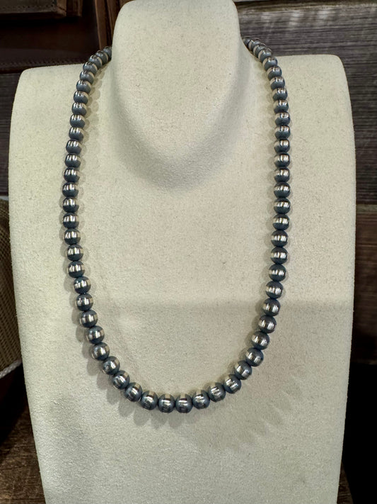16" 6mm Navajo Pearl Necklace