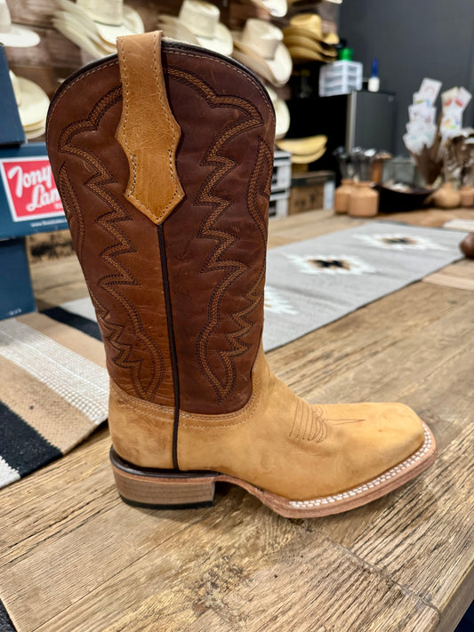 Corral Youth Honey Brown Square Toe