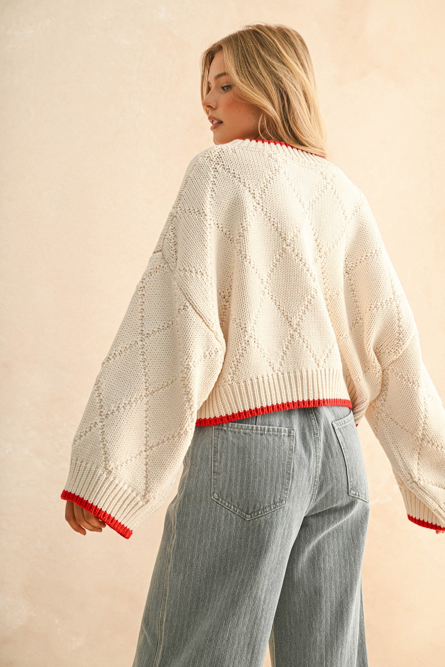 Miou Muse American Flag Sweater