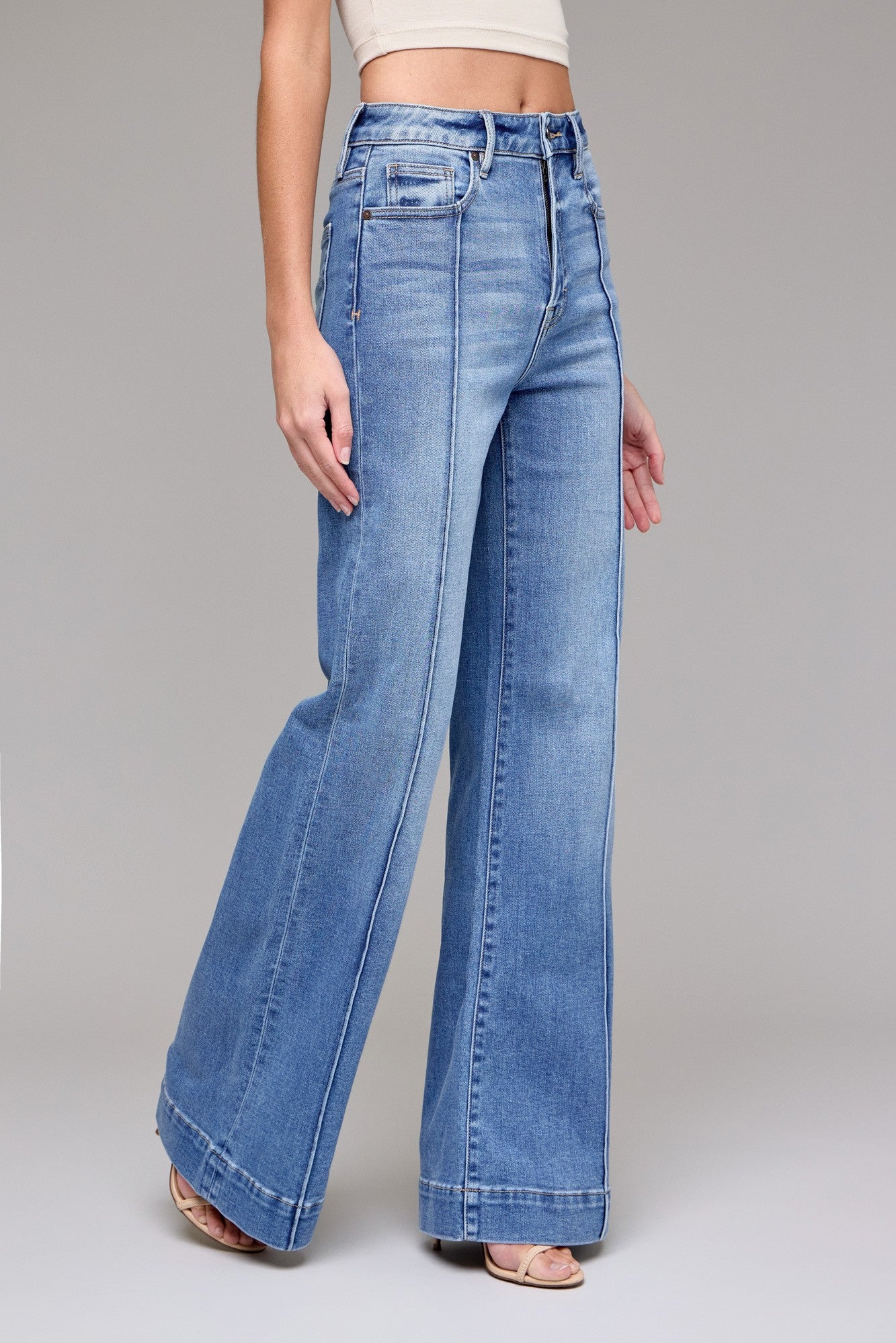 Hidden Front Seam Jean