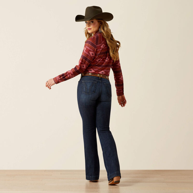 Ariat High Rise Frazey Slim Trouser Jeans - Petticoat Junction
