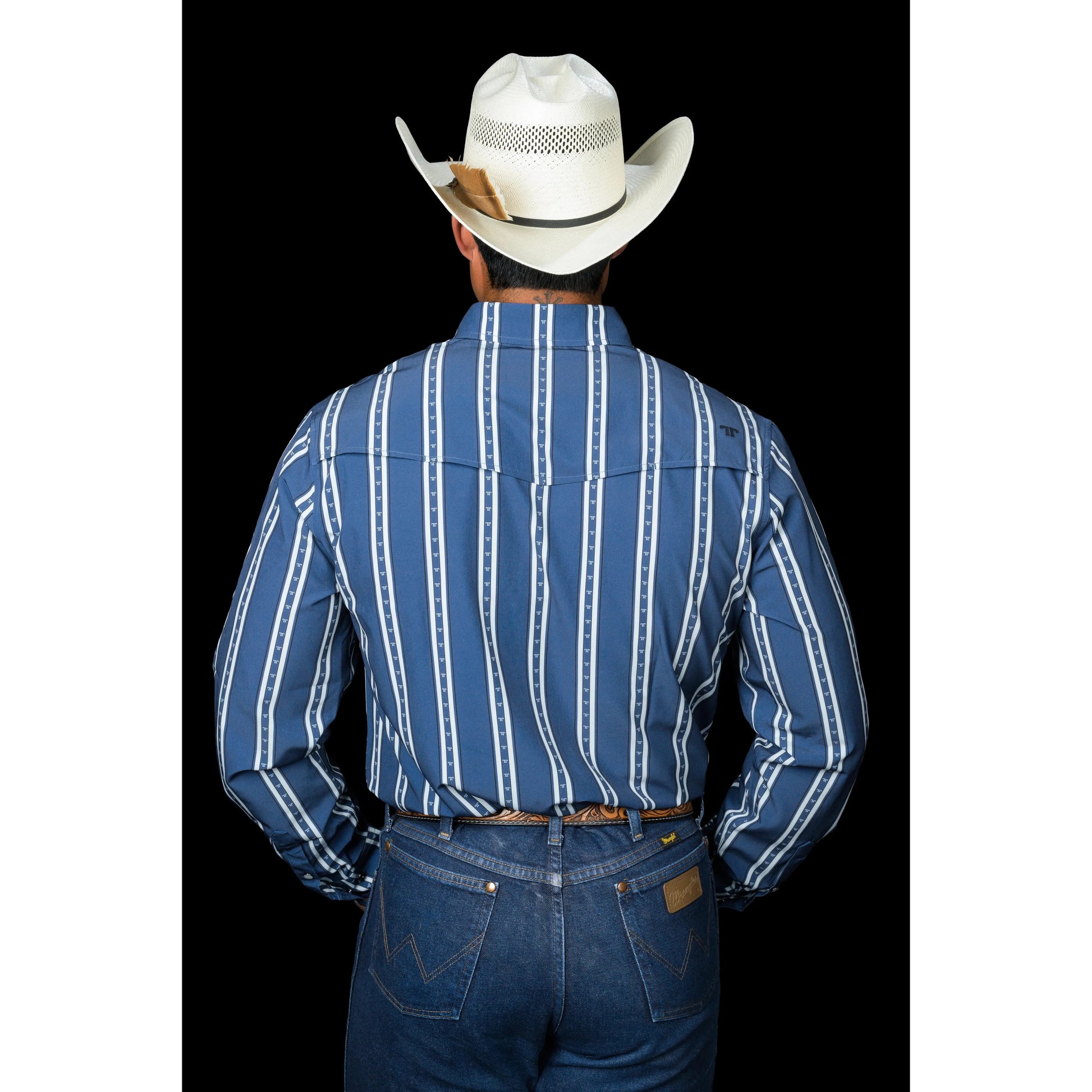Ferrell The Tucker in Blue Long Sleeve - Petticoat Junction