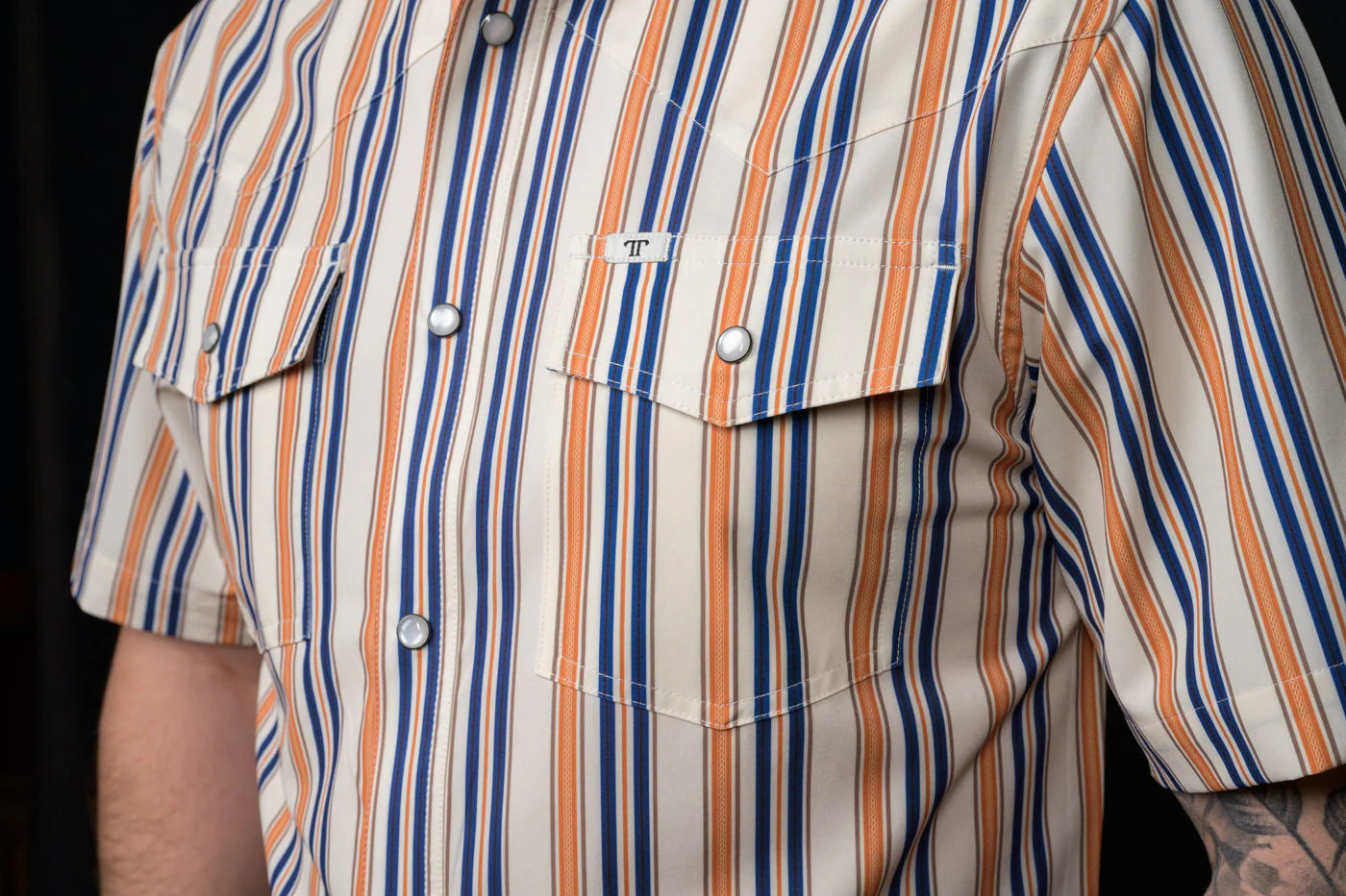 Ferrell Jackson Short Sleeve Snap